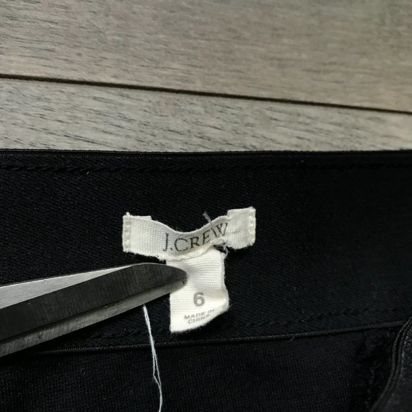 J. CREW Black Pixie Pant Cropped Leggings | Style 24529 - Picture 4 of 4